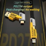 4 in 1 Charging Cable Type C USB Multifunction PD Fast Charging Cable 65W For iPhone 15 14 13 For Samsung S23 For Xiaomi